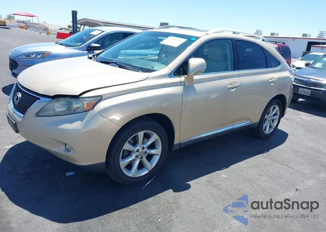 2010 Lexus Rx 350 from USA, damaged, VIN JTJZK1BA7A2406356